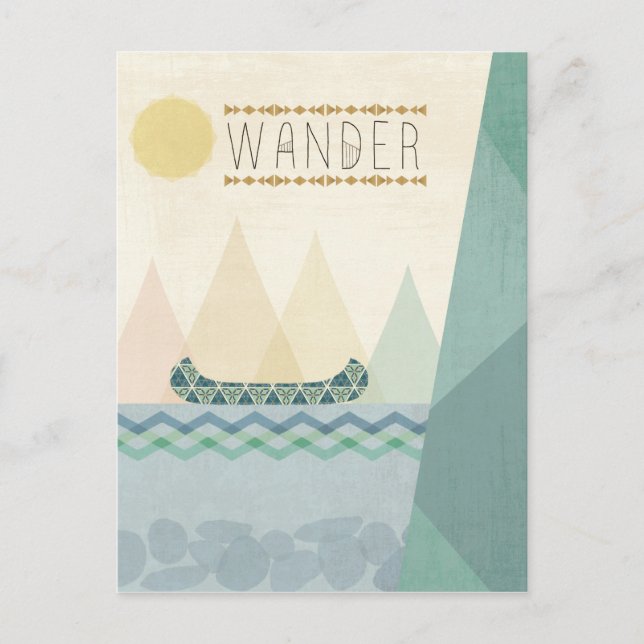 Postal Geo III al aire libre | Wander (Anverso)