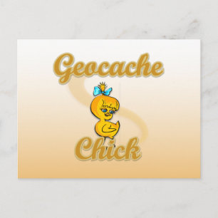Postal Geocache Chick