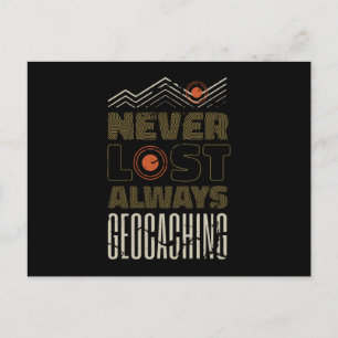 Postal Geocacher de siempre geocalización