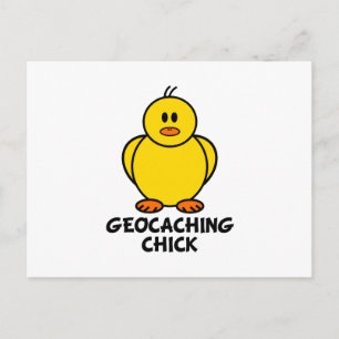 Postal Geocaching Chick