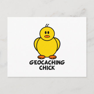 Postal Geocaching Chick