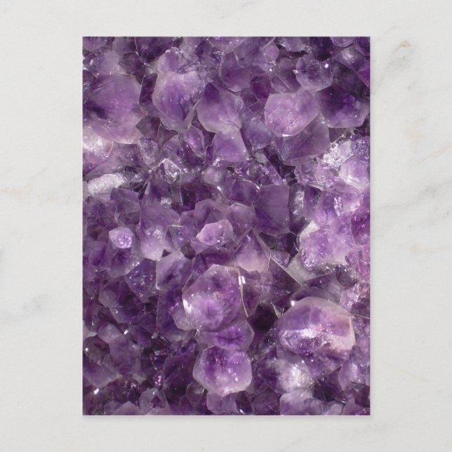 Postal Geode Amethyst (Anverso)