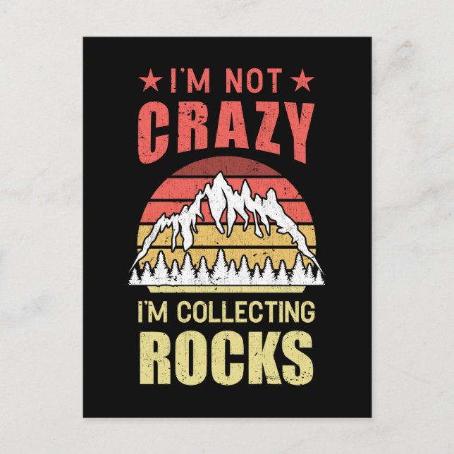 Postal Geología divertida del geólogo de la colección de  (Anverso)