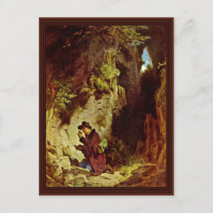 Postal Geólogo De Spitzweg Carl