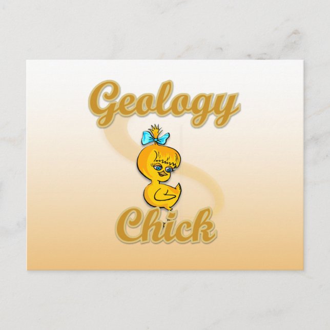 Postal Geology Chick (Anverso)