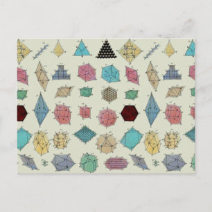 Postal Geometría Cristalina