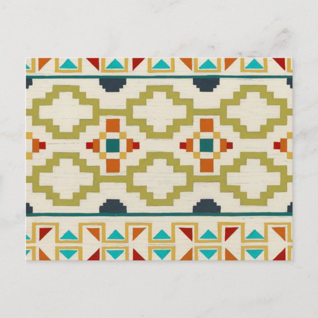 Postal Geometría del Suroeste I (Anverso)