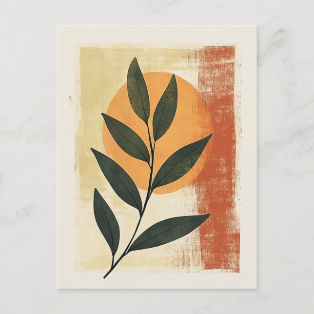 Postal Geometría orgánica #112