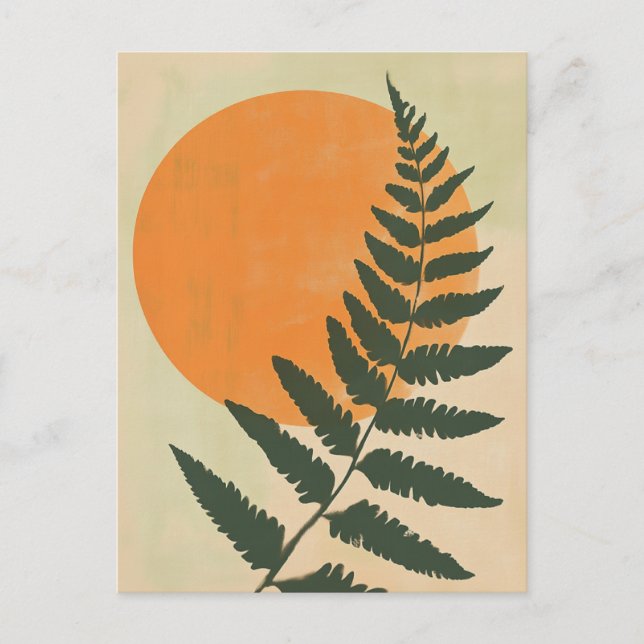 Postal Geometría orgánica #114 (Anverso)