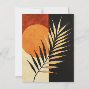 Postal Geometría orgánica #115