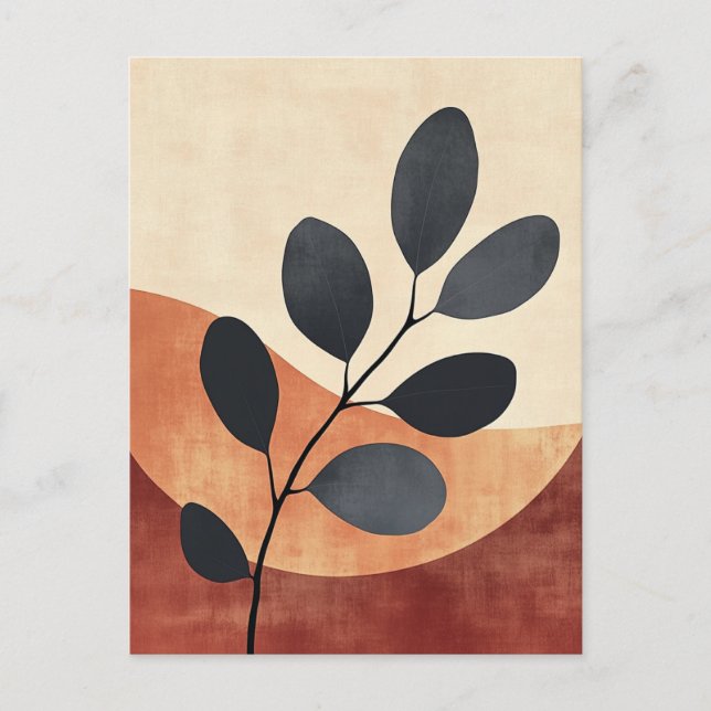 Postal Geometría orgánica #118 (Anverso)