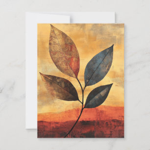 Postal Geometría orgánica #121