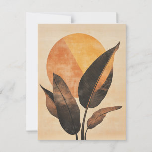 Postal Geometría orgánica #123