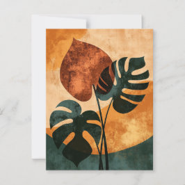 Postal Geometría orgánica #125