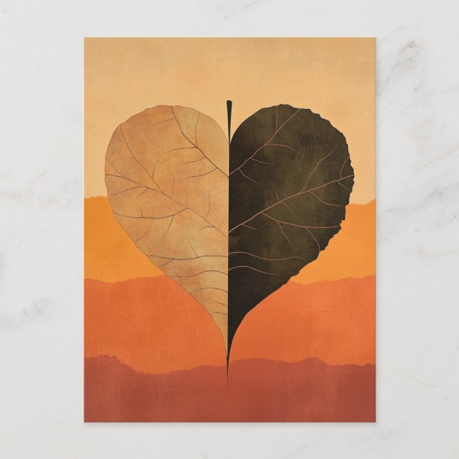 Postal Geometría orgánica #126 (Anverso)