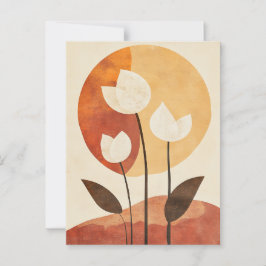 Postal Geometría orgánica #128