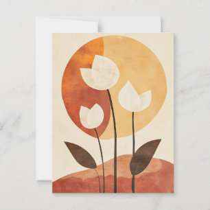 Postal Geometría orgánica #128