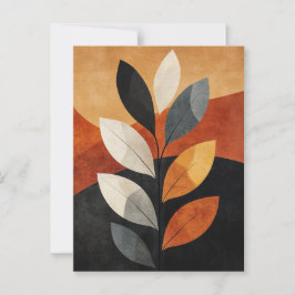 Postal Geometría orgánica #133