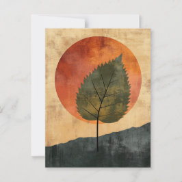 Postal Geometría orgánica #134