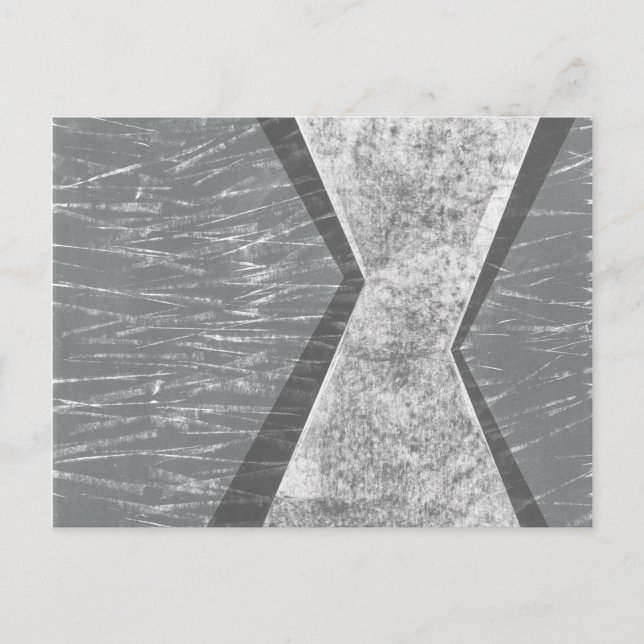 Postal Geometría orquestada IV (Anverso)