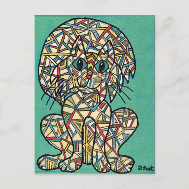 Postal Geometricat 5 (Anverso)