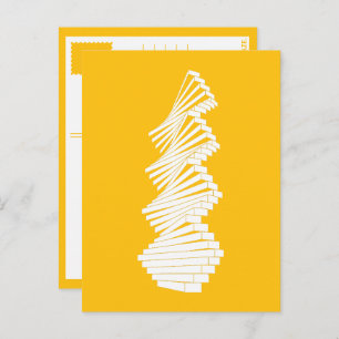 Postal geométrico de pared articulada