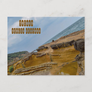 Postal Geoparque Yehliu en Taiwán