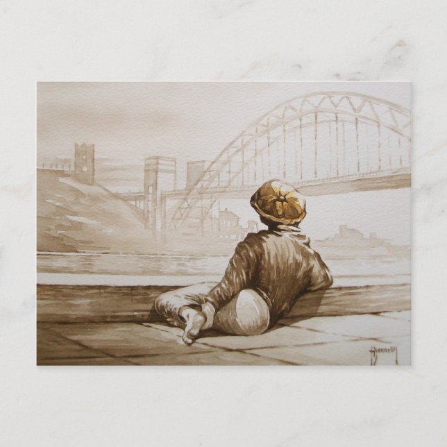 Postal Geordie Daydream Post Card (Anverso)