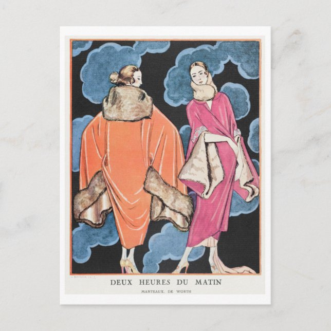 Postal George Barbier Postcard (Anverso)