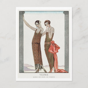 Postal George Barbier Postcard