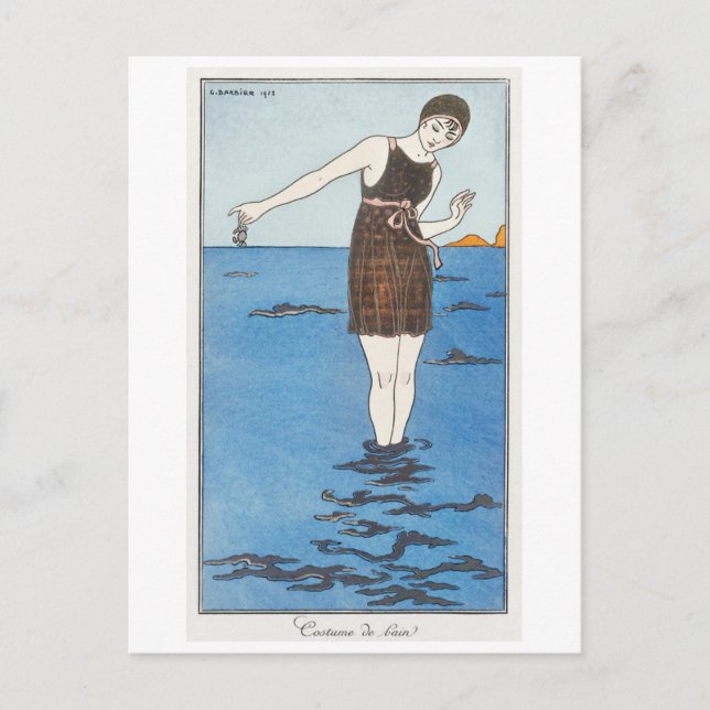 Postal George Barbier Postcard (Anverso)