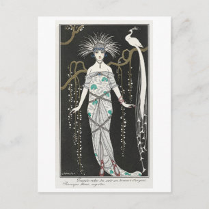Postal George Barbier Postcard