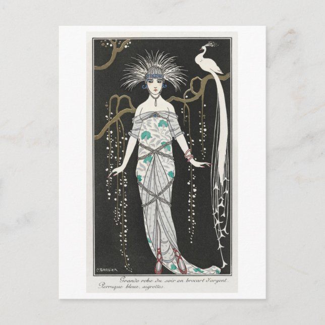 Postal George Barbier Postcard (Anverso)