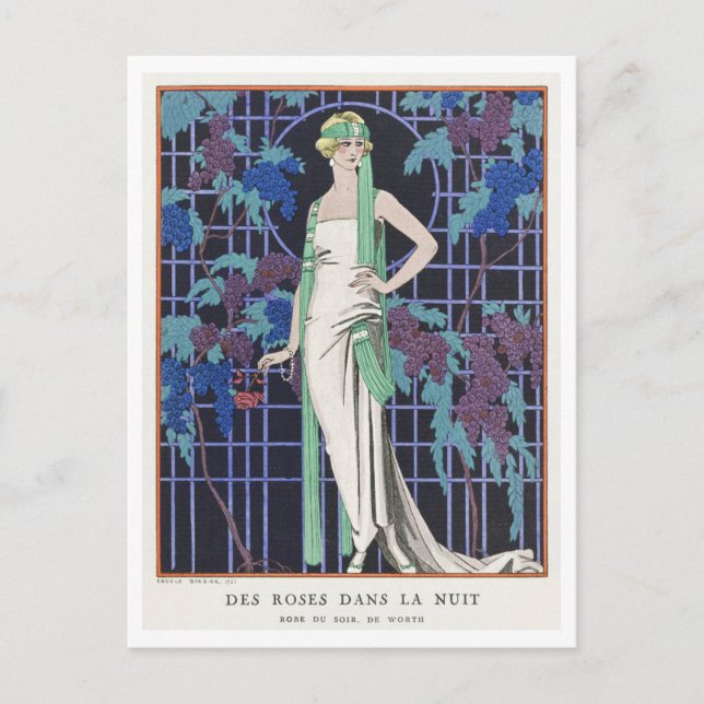 Postal George Barbier Postcard (Anverso)