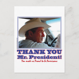 Postal ¡George Bush/Gracias!
