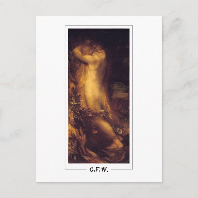 Postal George Frederic Watts #213 - Postcard Bella Artes (Anverso)