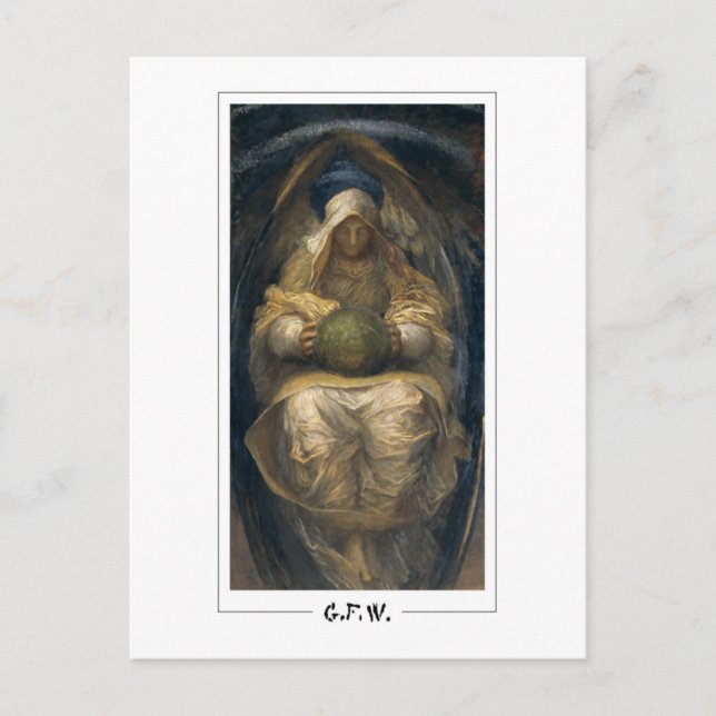 Postal George Frederic Watts #8 - Postcard Bella Artes (Anverso)