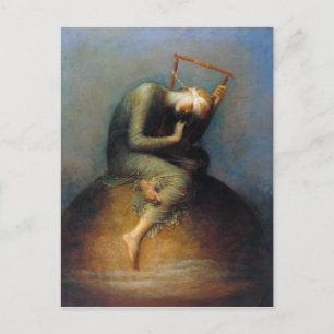 Postal George Frederic Watts: Esperanza