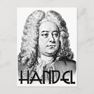 Postal George Frideric Handel