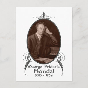 Postal George Frideric Handel
