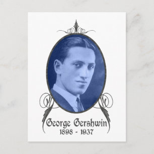 Postal George Gershwin