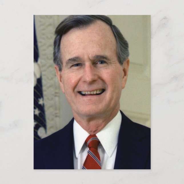 Postal George H. W. Bush 41 (Anverso)