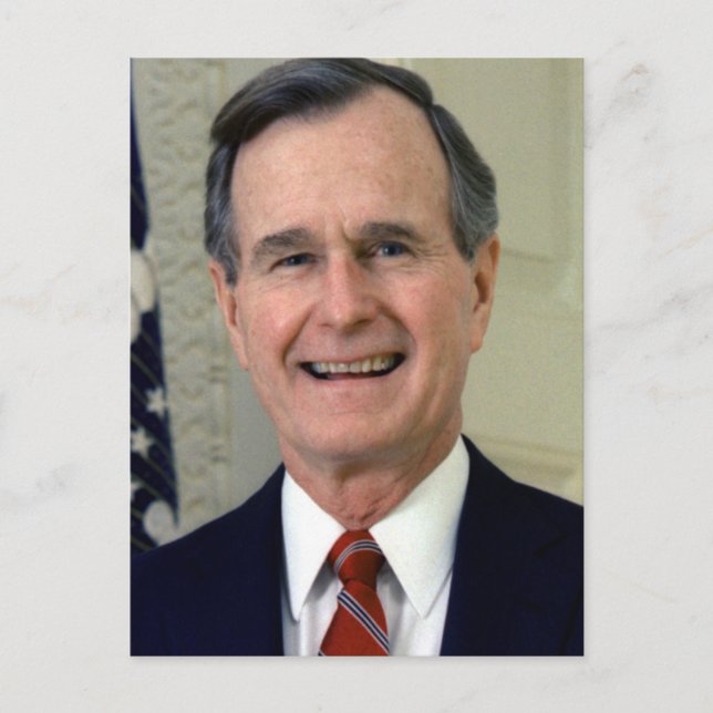 Postal George H. W. Bush 41 (Anverso)