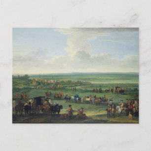 Postal George I (1660-1727) en Newmarket, 4 u 5 octo