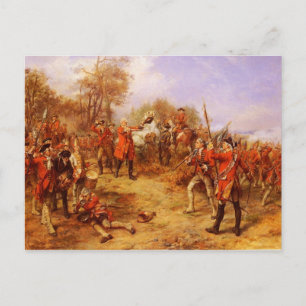 Postal George II en Dettingen