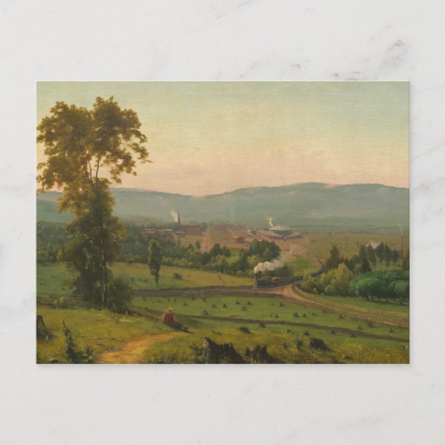 Postal George Inness - El Valle de Lackawanna (Anverso)