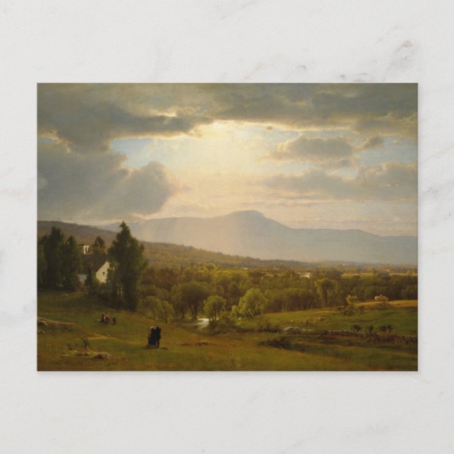 Postal George Inness - Montañas Catskill (Anverso)