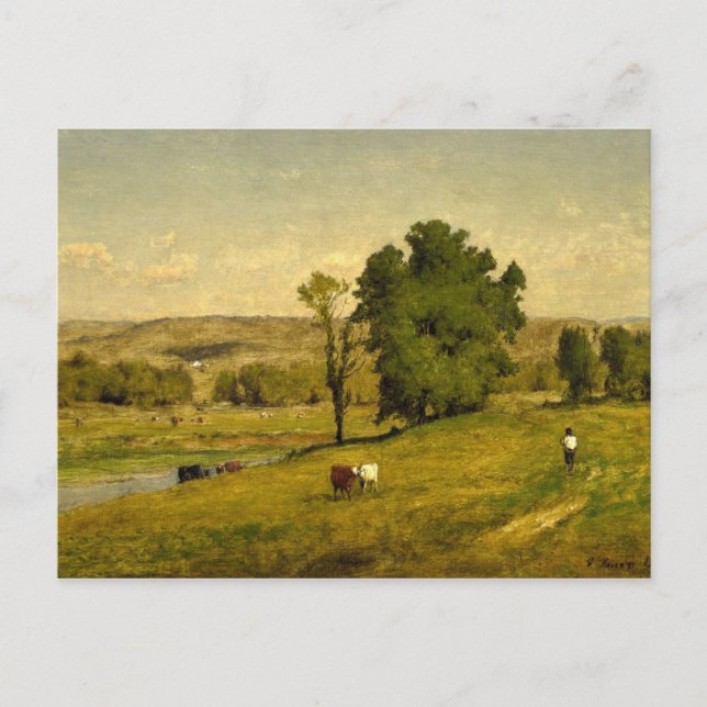 Postal George Inness - Paisaje (Anverso)