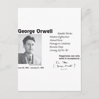 Postal George Orwell