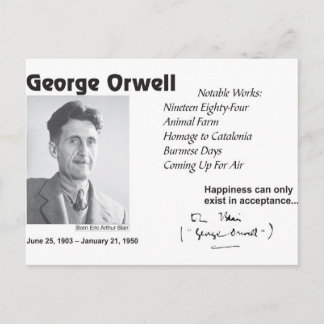 Postal George Orwell